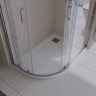Душевой поддон из литьевого мрамора 120x80 см BELBAGNO TRAY-MR-UNO-RH-120/80-550-35-W-R-CR