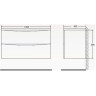 Тумба Pino Scania 99,6 см BELBAGNO ACQUA ACQUA-1000-2C-SO-PS