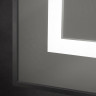 Зеркало BELBAGNO SPC-KRAFT-500-900-SENS-NERO, 500x900x32 мм